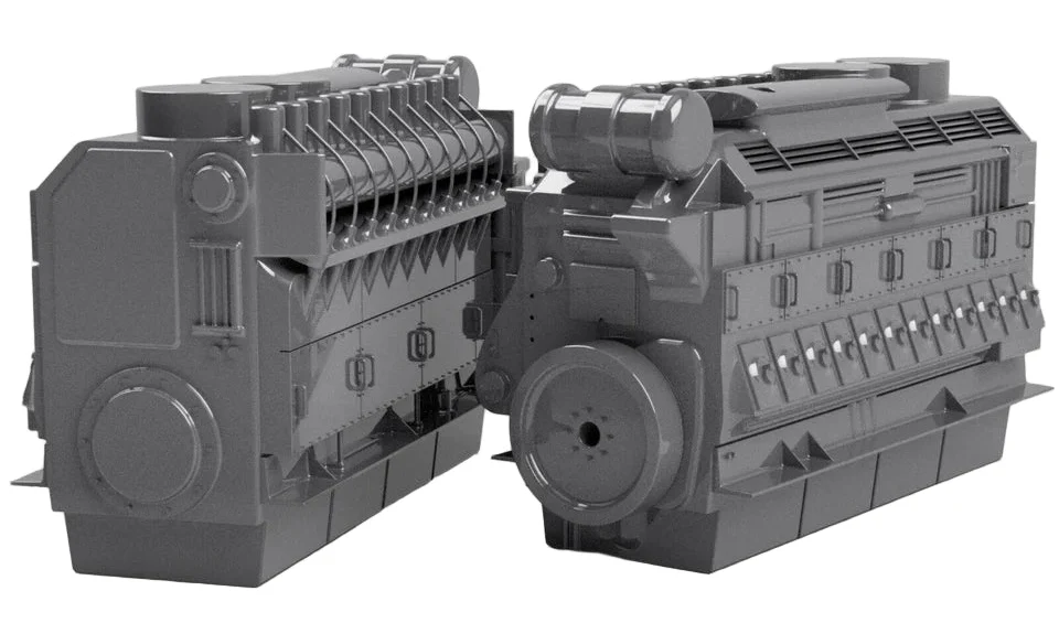 OO Gauge Class 60 Engine (Single Pack) - Unpainted Model Kit