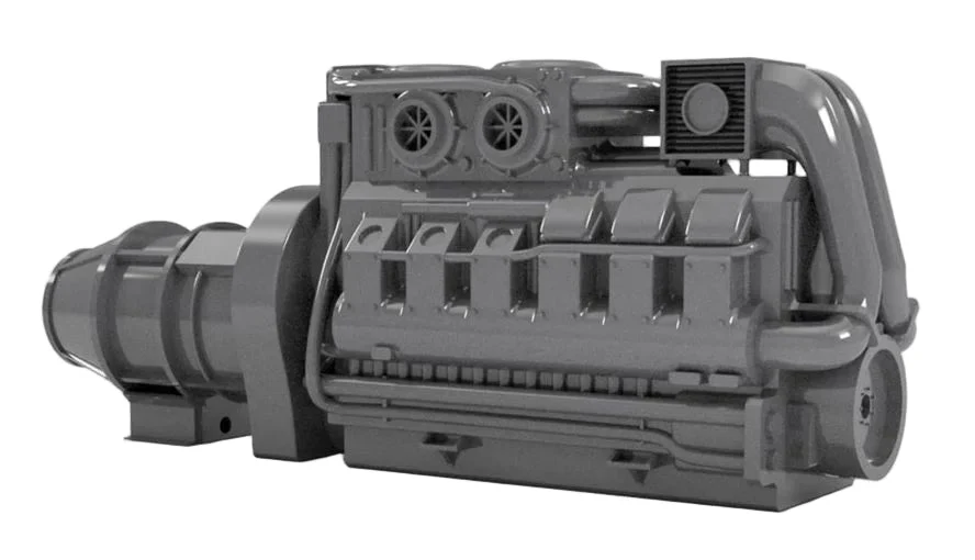 OO Gauge Class 43 Engine (Single Pack) - Unpainted Model Kit