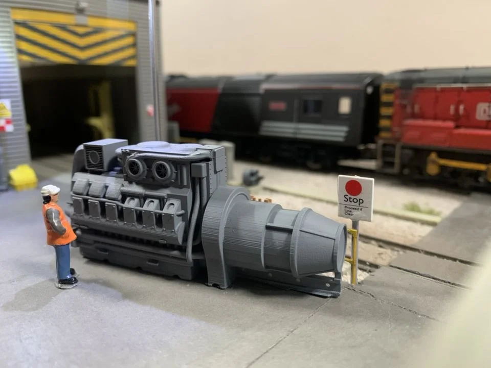 OO Gauge Class 43 Engine (Single Pack) - Unpainted Model Kit - Image 2