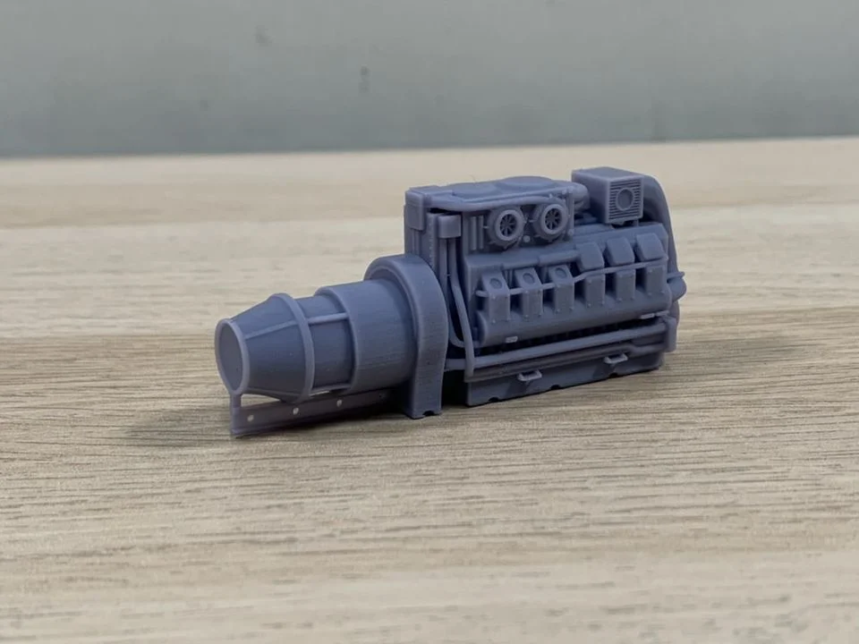 OO Gauge Class 43 Engine (Single Pack) - Unpainted Model Kit - Image 3