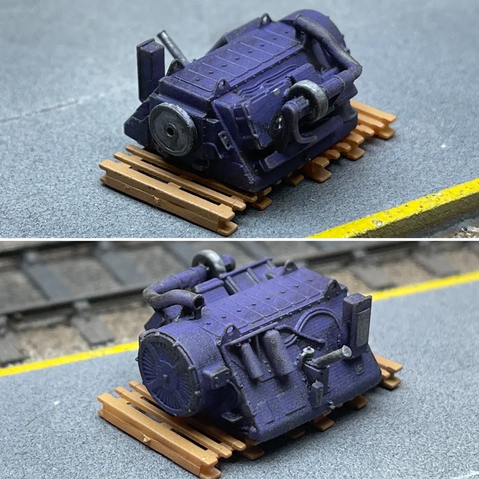 OO Gauge Class 15x Engine (Single Pack) - Unpainted Model Kit - Image 2