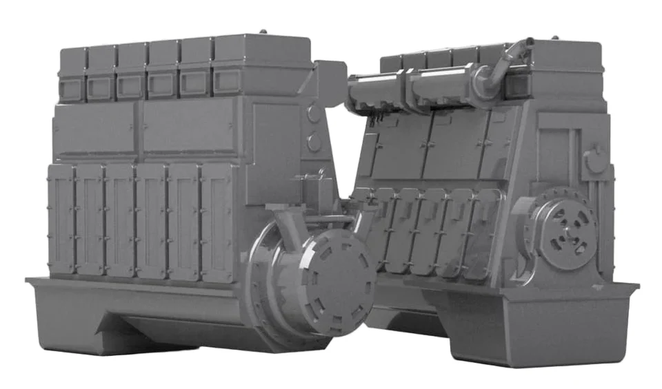 OO Gauge Class 08 Engine (Single Pack) - Unpainted Model Kit