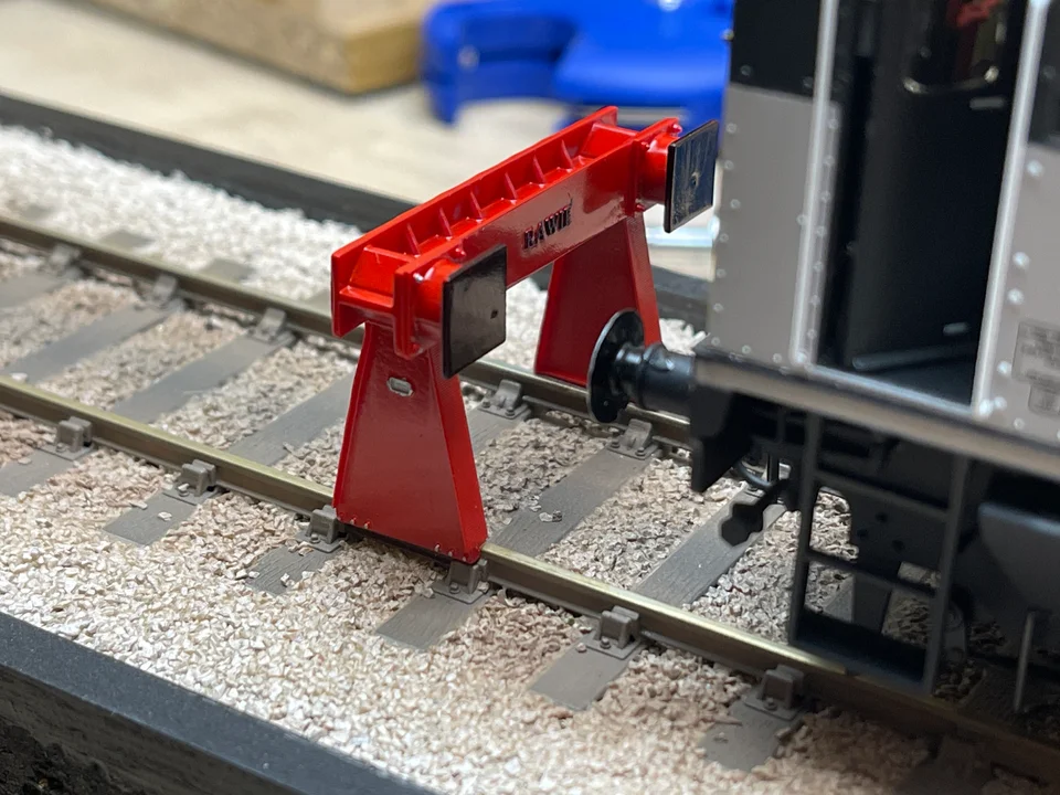 O Gauge Rawie Buffer Stop (Single Pack) - Unpainted Model Kit - Image 3
