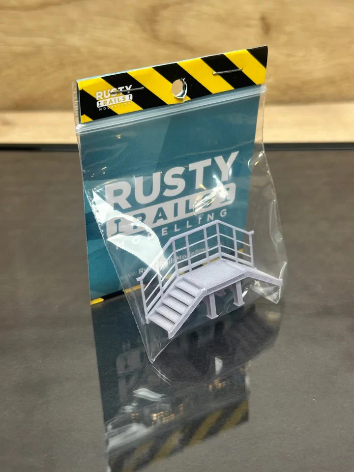 OO Gauge Access Platform (Single Pack) - Unpainted Model Kit - Image 3