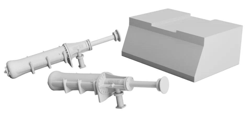 OO Gauge Hydraulic Buffer Stop (Single Pack) - Unpainted Model Kit - Image 2