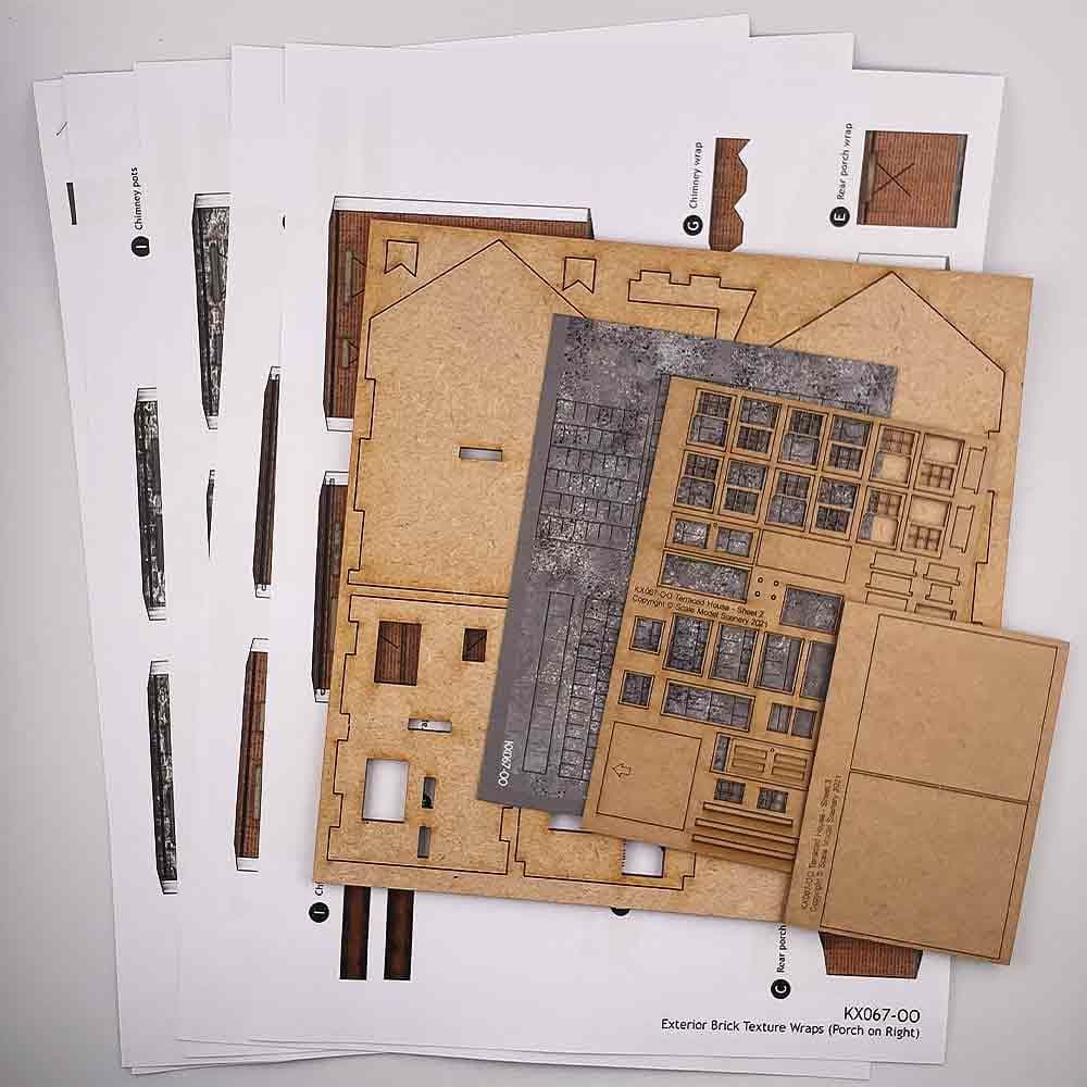OO Terraced House / Cottage Model Kit - Image 5