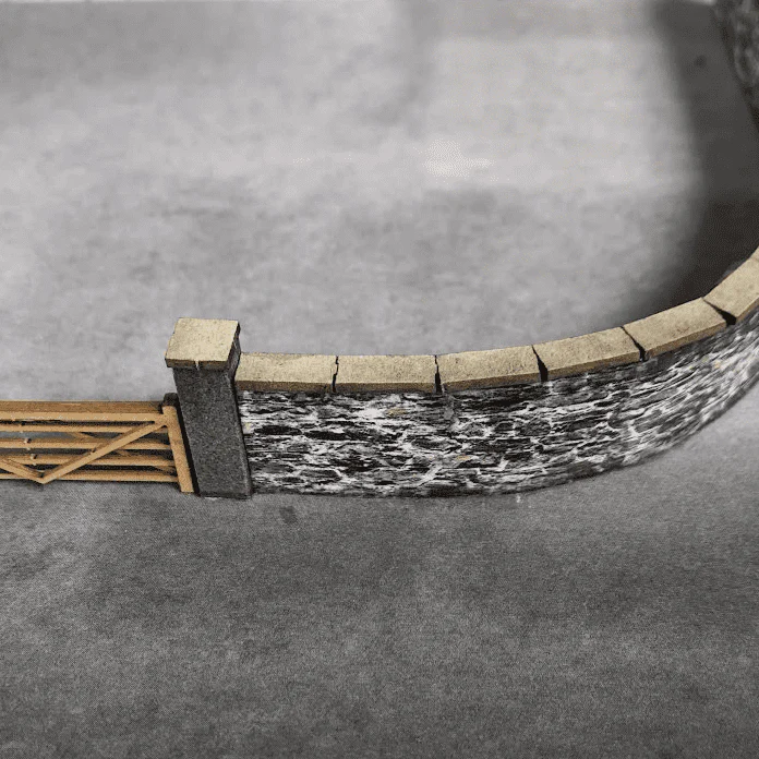 OO Flexible 5ft Wall Old Stone (Builds 1.6m) Model Kit - Image 2
