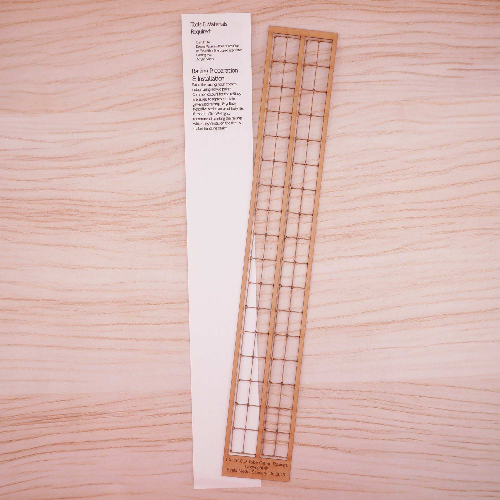 OO/HO Tubeclamp Railings Model Kit - Image 5