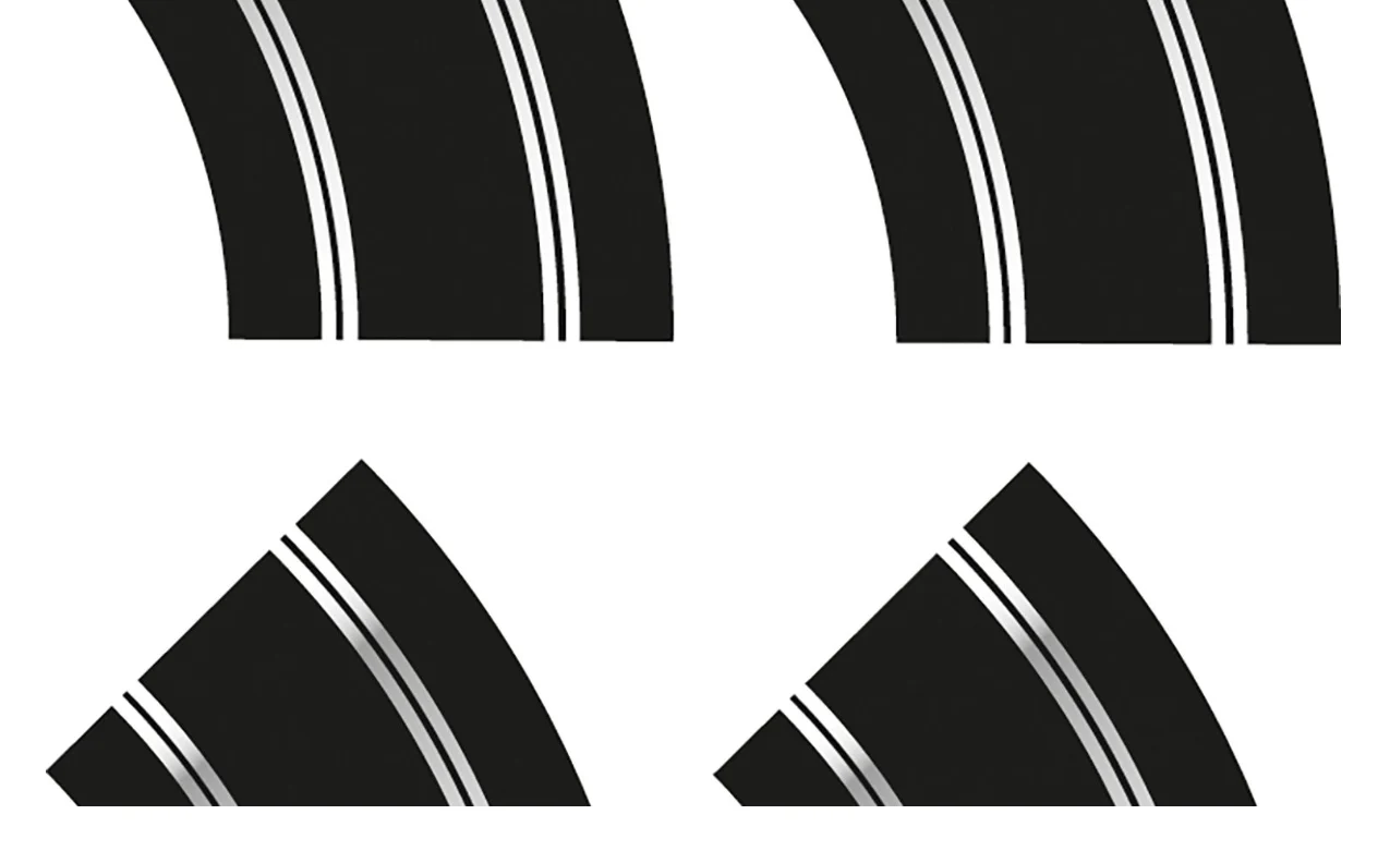 C8198 Standard Straight and R2 Curve Track Extension Pack