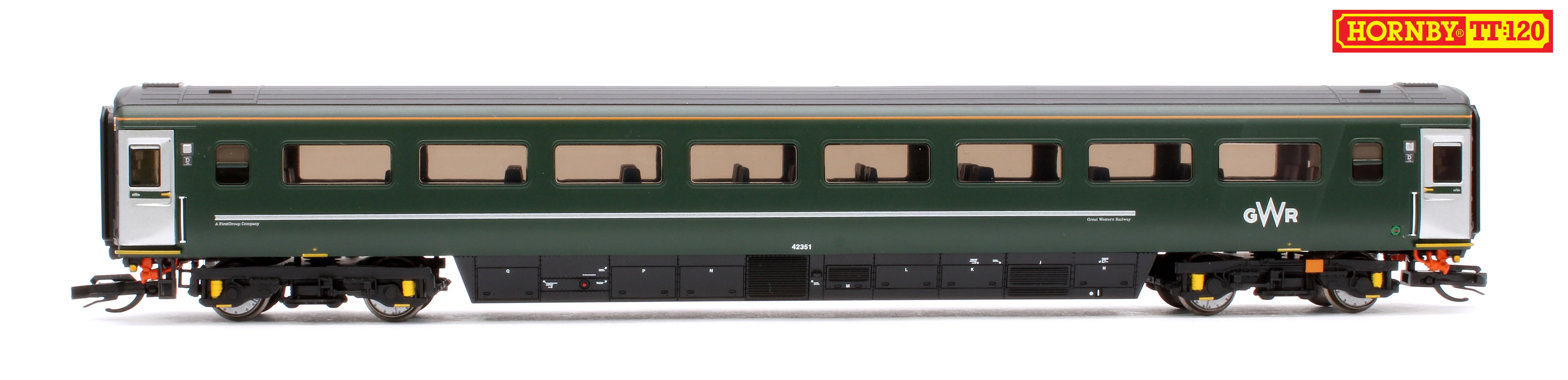 Set of 10 GWR TT:120 Class 43 HST Train Pack & Coaches - Image 10