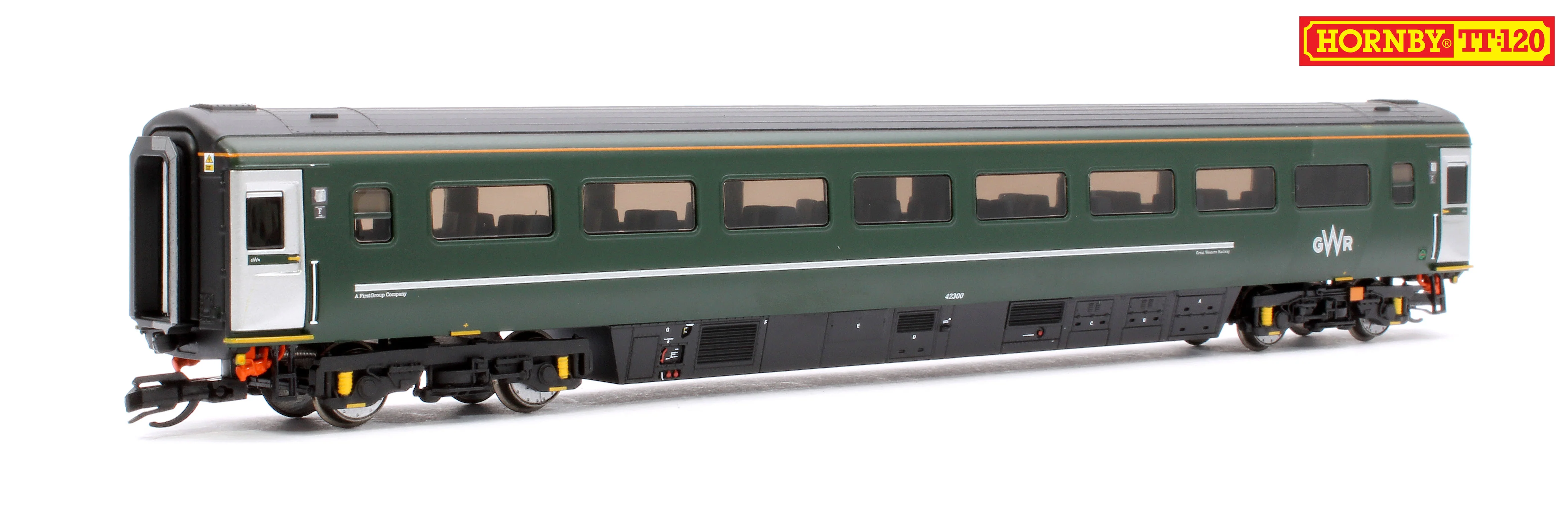 Set of 10 GWR TT:120 Class 43 HST Train Pack & Coaches - Image 11