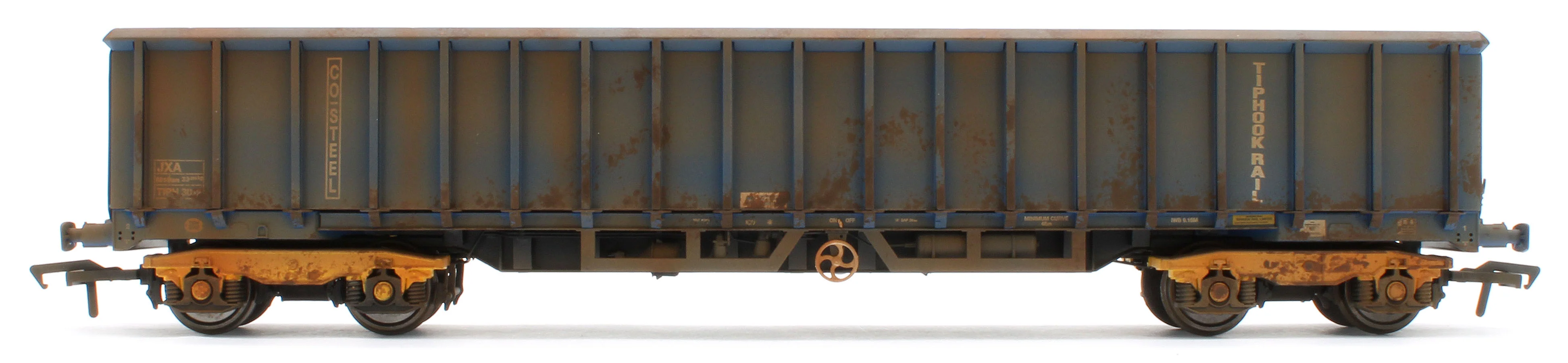 JXA01 TP(A)W Bespoke Weathered Set of 3 JXA Bogie Scrap Wagons - Image 3