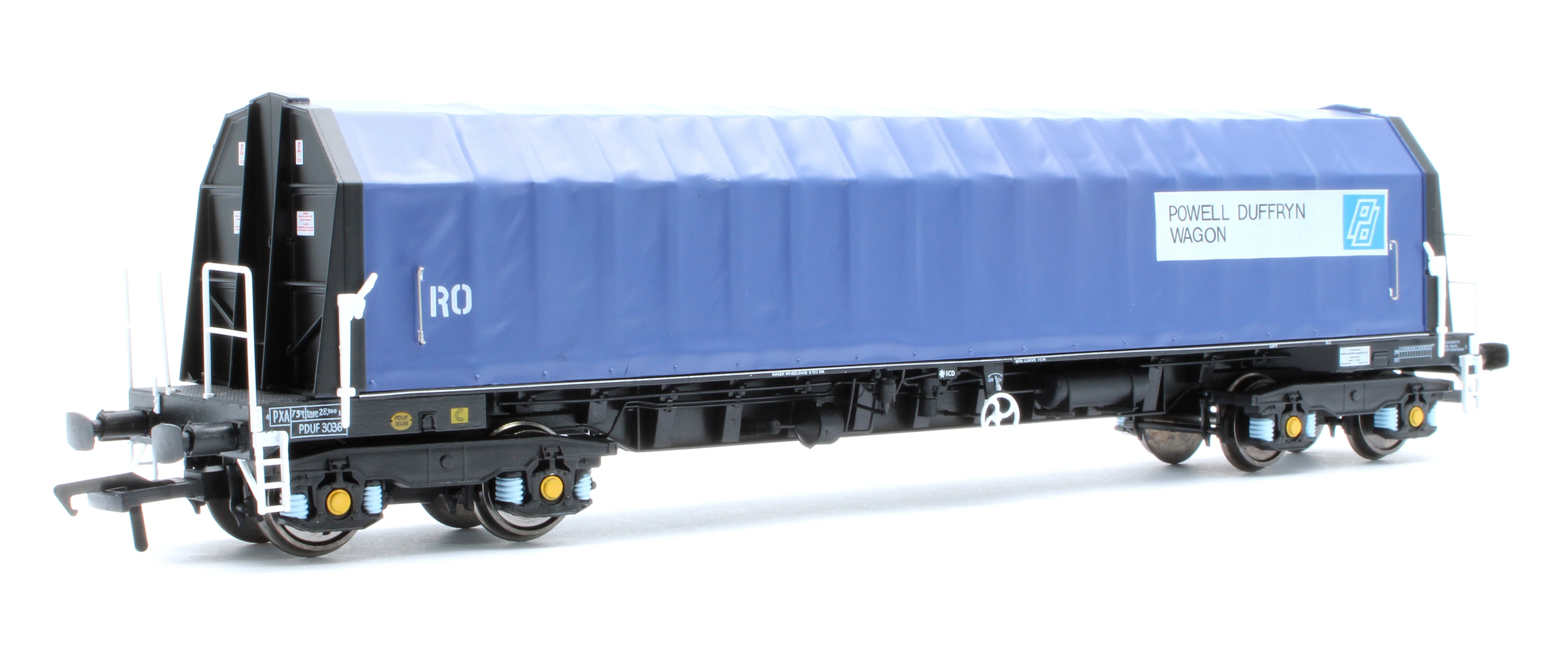 PXA01 TP(B) Set of 3 PXA Steel Coil Carrier PD Blue with RO Lettering No.3032/3036/3062 - Image 8