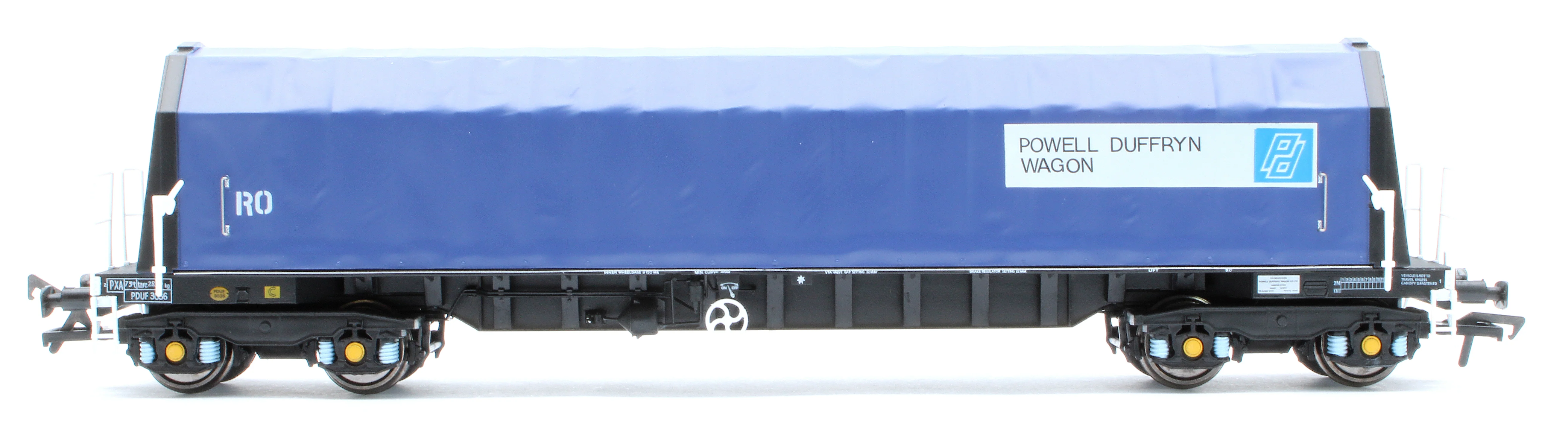 PXA01 TP(B) Set of 3 PXA Steel Coil Carrier PD Blue with RO Lettering No.3032/3036/3062 - Image 9