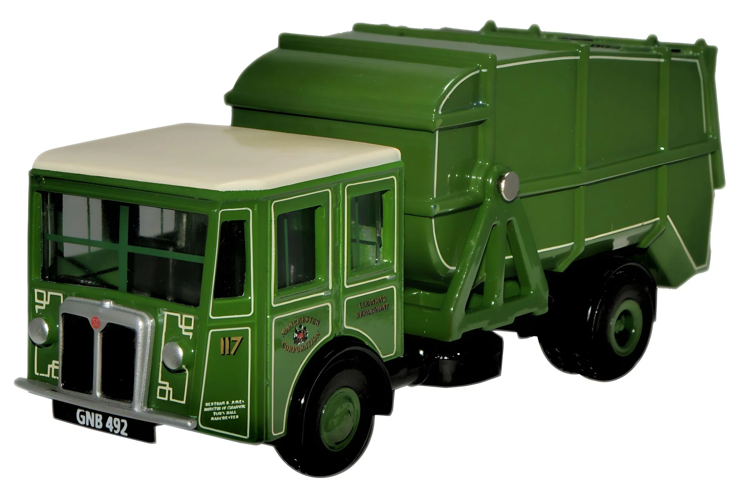76SD003 Shelvoke & Drewry Dustcart Manchester Corp. Cleansing Dept
