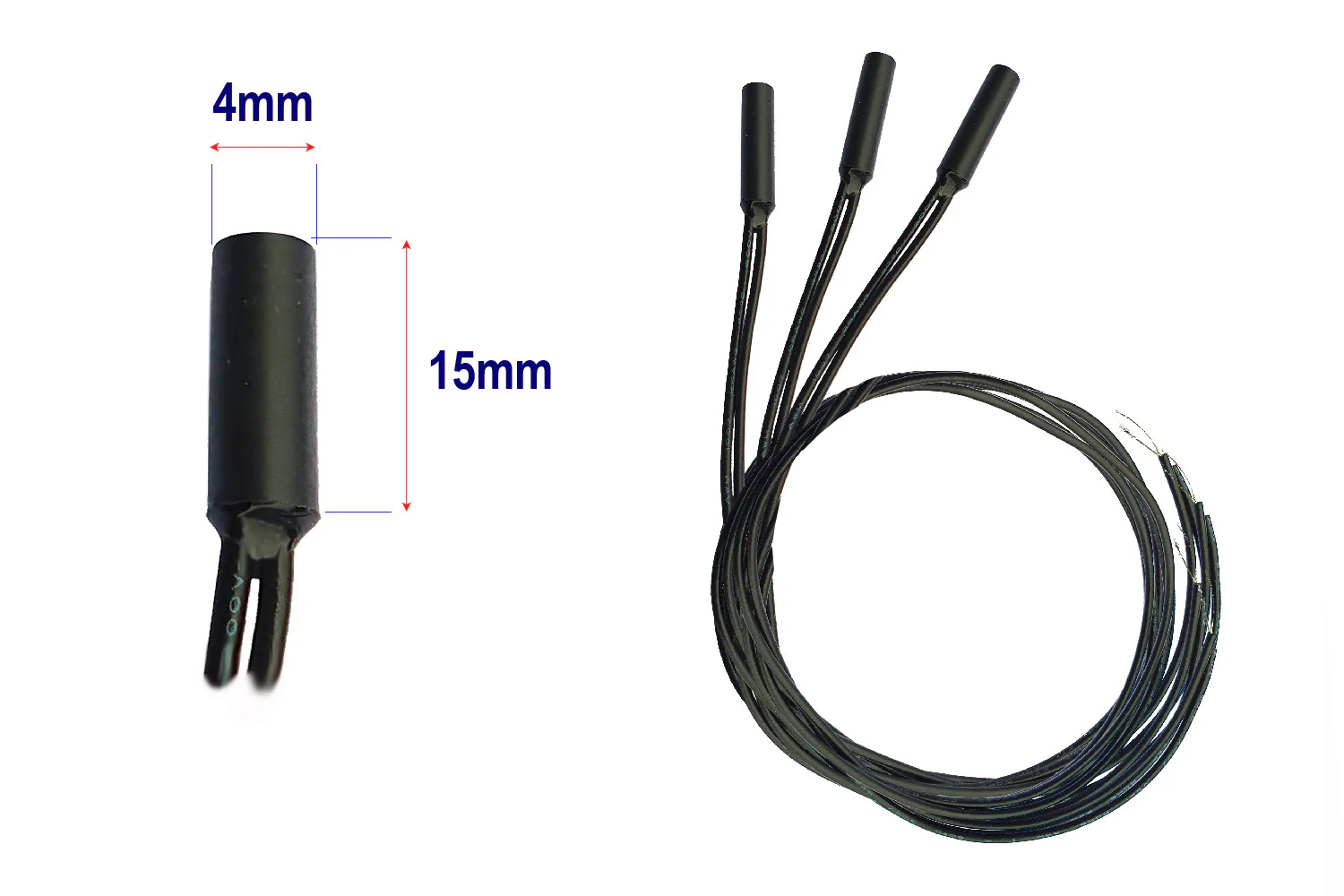 DCP-MSiA.3 Slim Vertical Mounted Magnetic Sensors (3-pack)