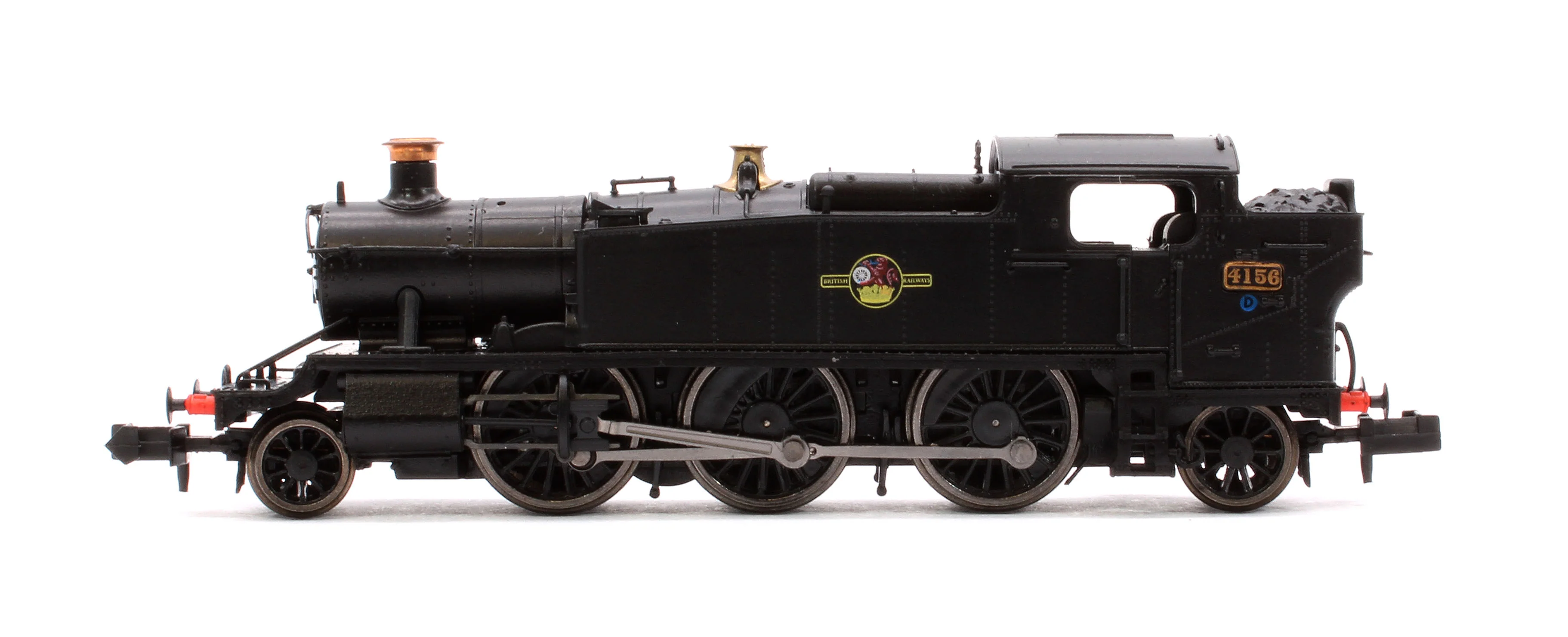 S2103-08 Class 5101 Large Prairie British Railways BR Black (Late Crest) 2-6-2 Tank Locomotive No.4156 - Image 5