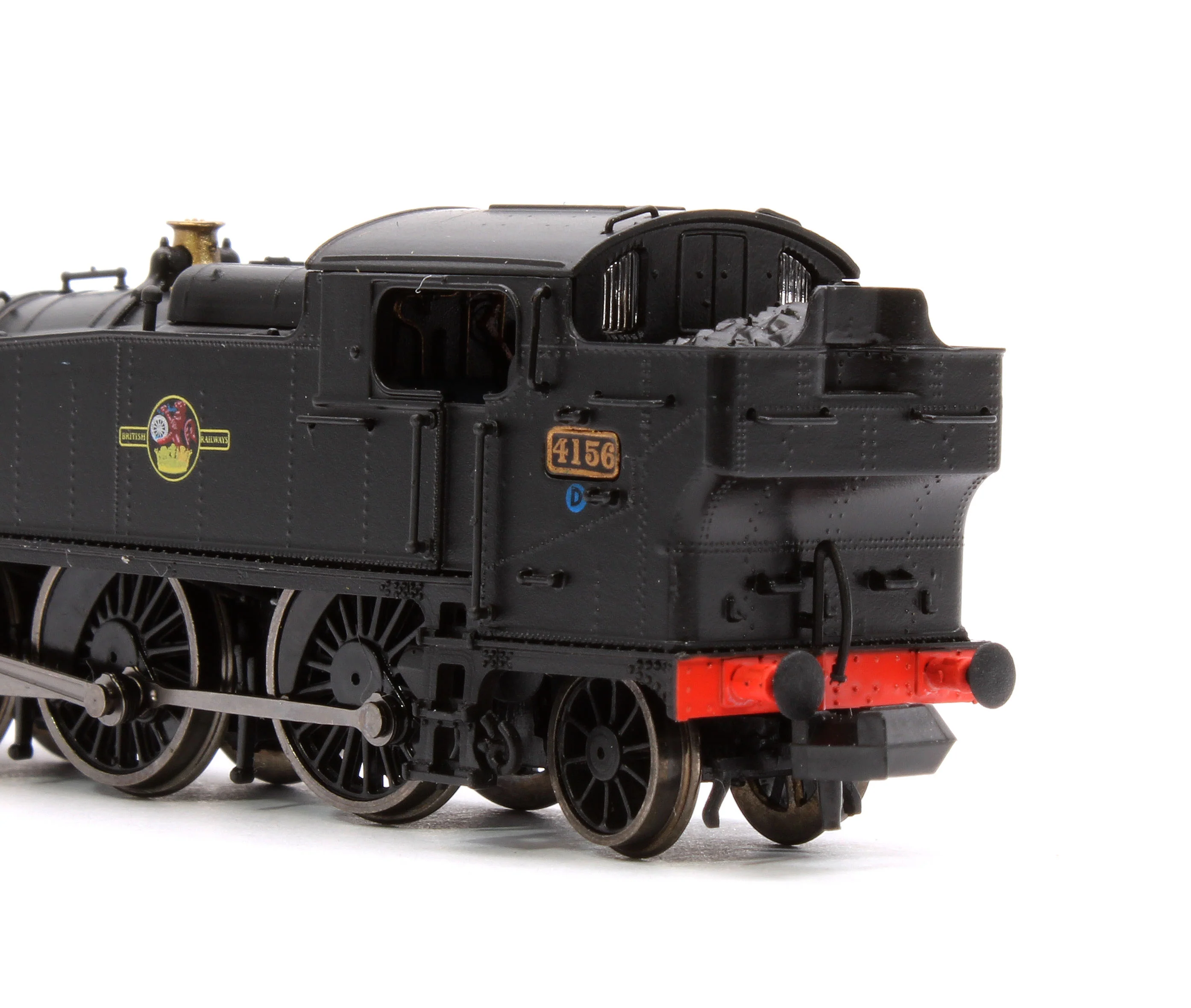S2103-08 Class 5101 Large Prairie British Railways BR Black (Late Crest) 2-6-2 Tank Locomotive No.4156 - Image 9