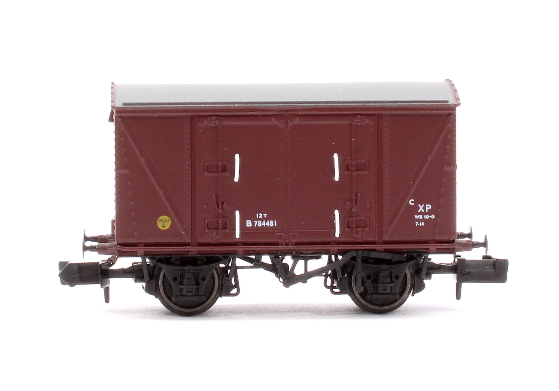 S2301-04 Set of 3 BR 12T Vanwide Ventilated Vans, BR Freight Brown XP - Image 4