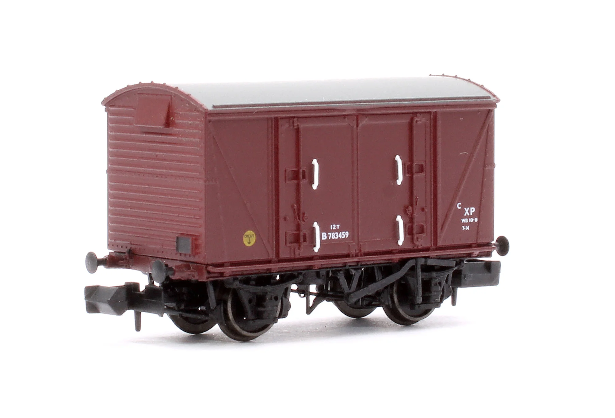 S2301-04 Set of 3 BR 12T Vanwide Ventilated Vans, BR Freight Brown XP - Image 5