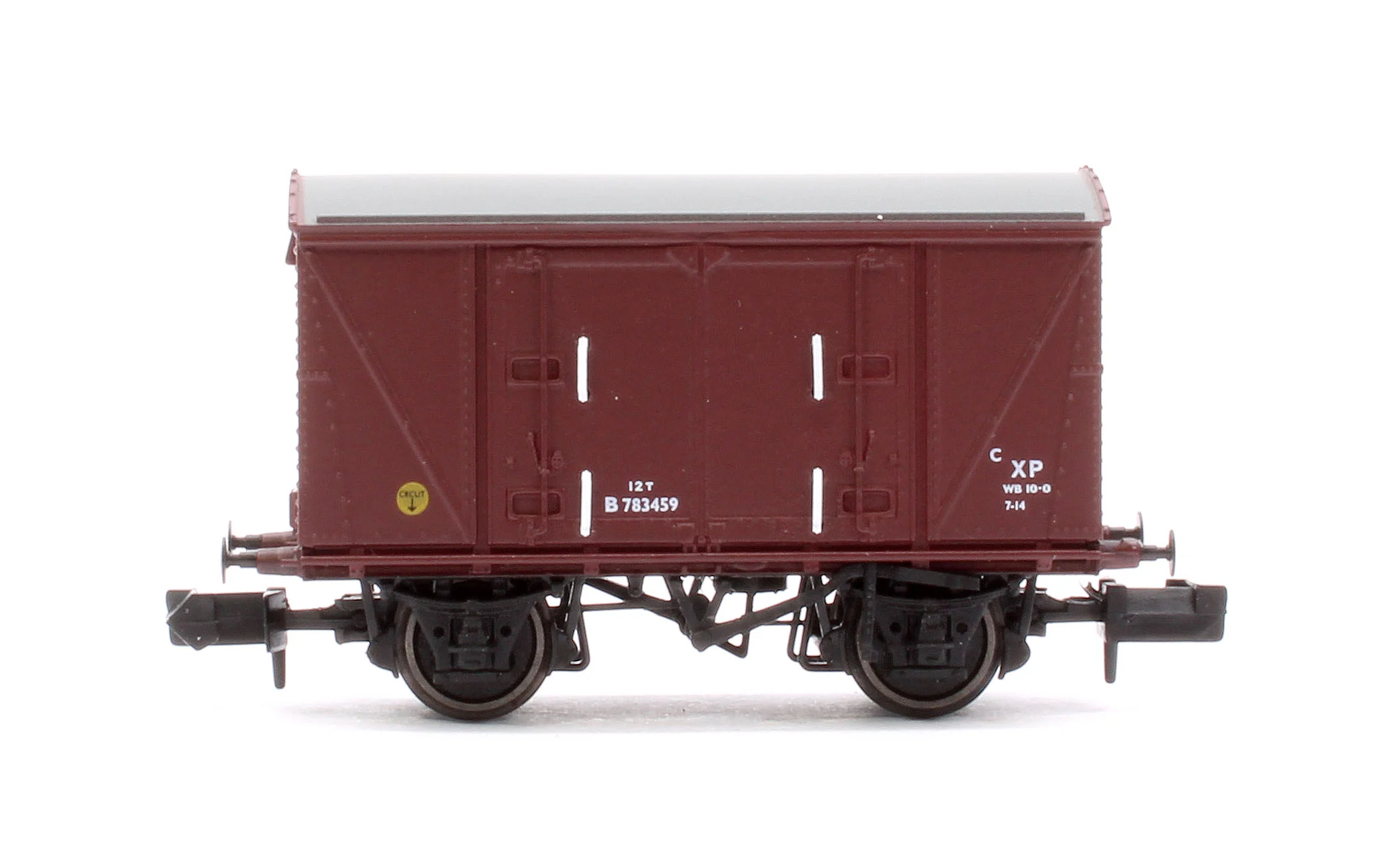 S2301-04 Set of 3 BR 12T Vanwide Ventilated Vans, BR Freight Brown XP - Image 6