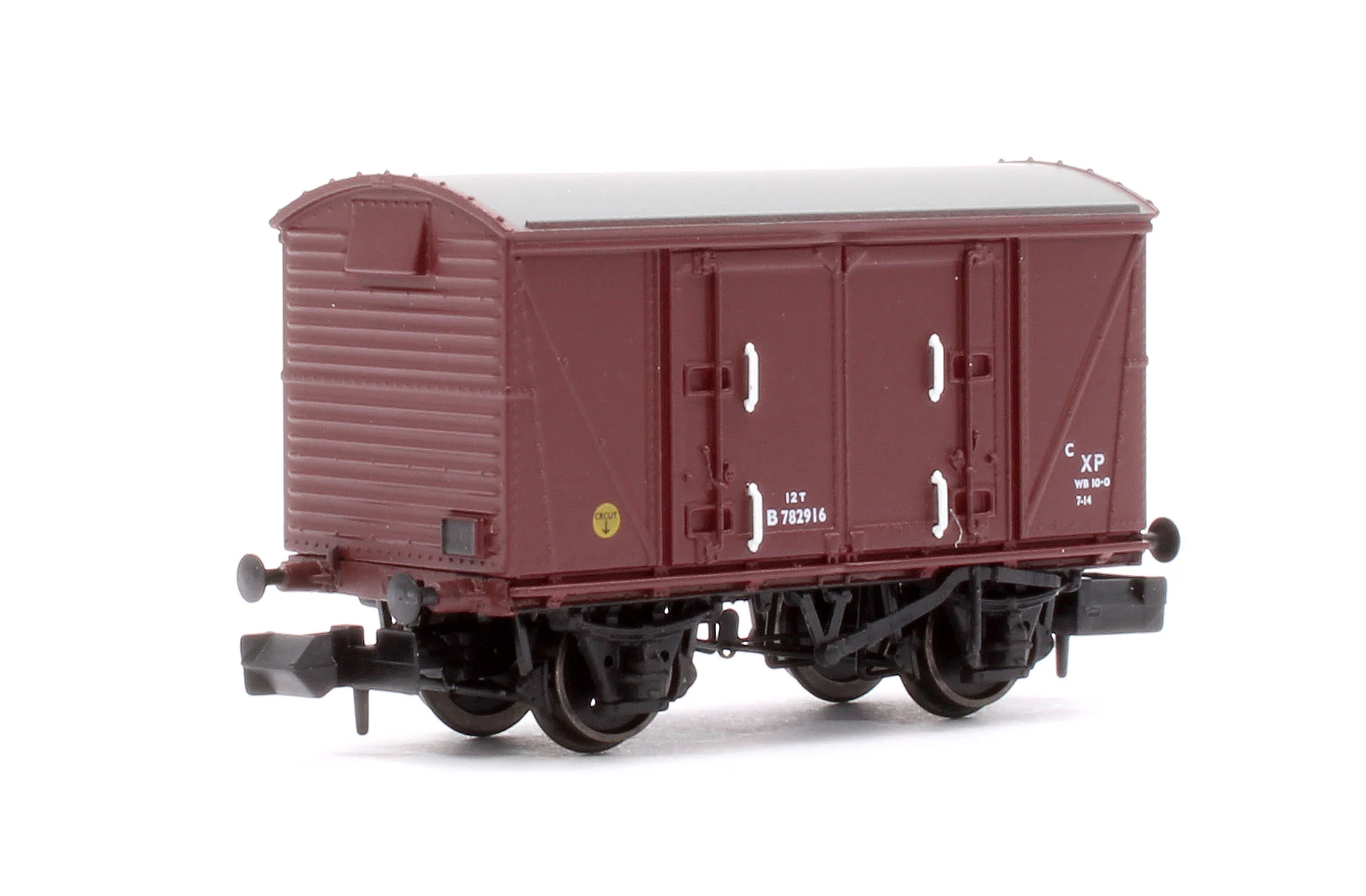 S2301-04 Set of 3 BR 12T Vanwide Ventilated Vans, BR Freight Brown XP - Image 7