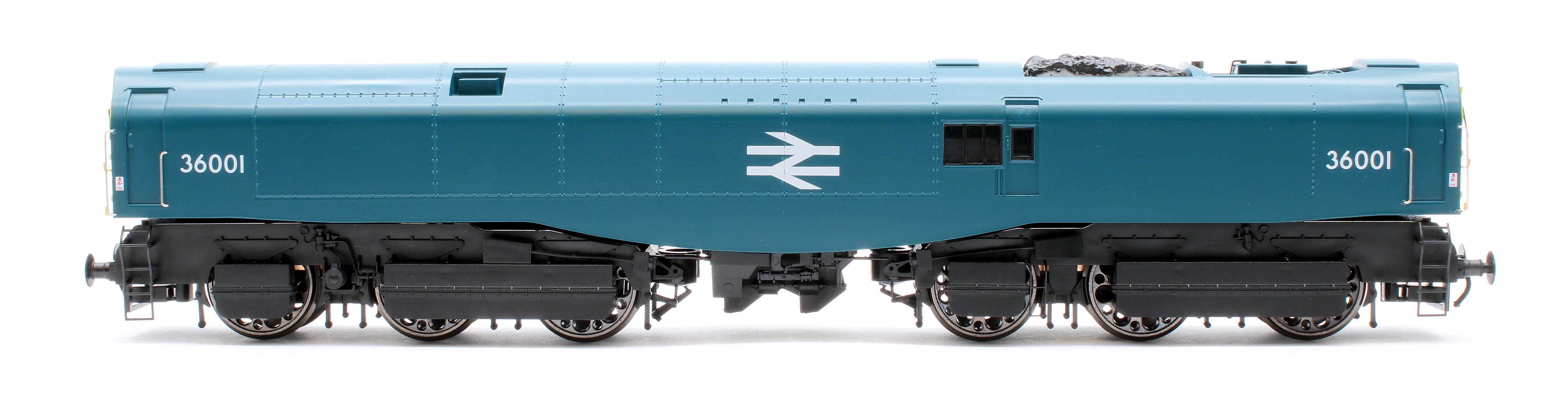 LEAD-OO-F-BLUE SR Bulleid "The Leader" BR Blue 0-6-6-0 Articulated Steam Locomotive - DCC Fitted - Image 5