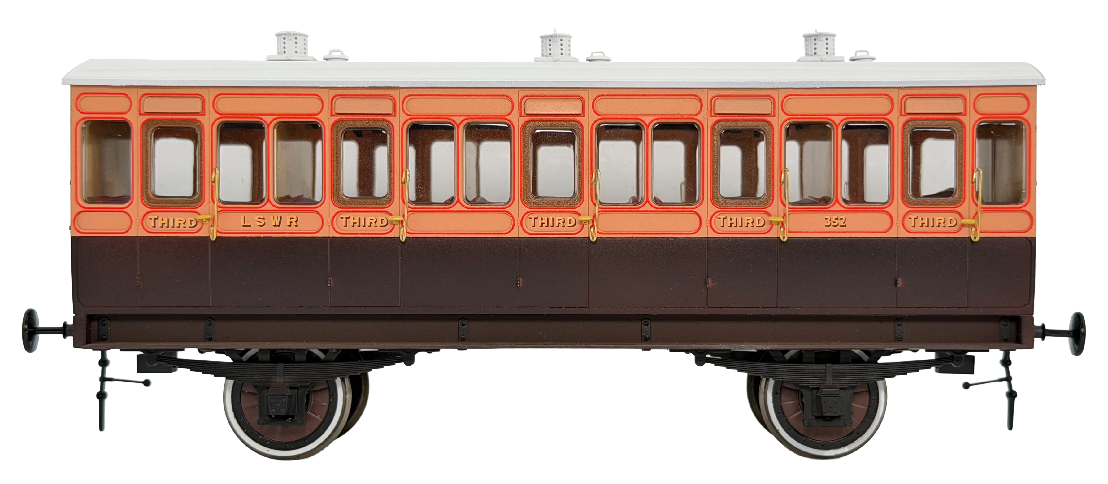 Stroudley 4 Wheel LSWR suburban oil lit All 3rd No 352