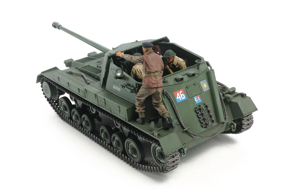 35356 1/35 Military Miniature Series No.356 British Self-Propelled Anti-Tank Gun Archer Kit - Image 3