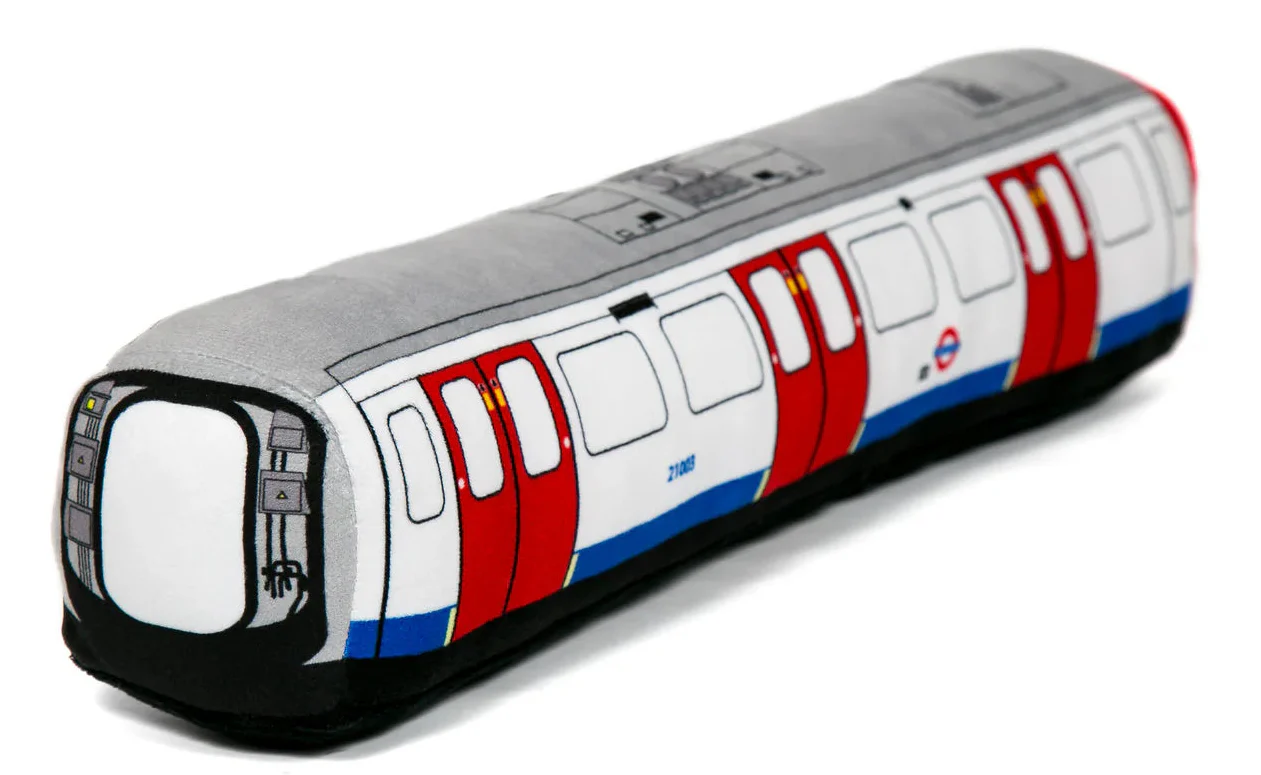 Small London Underground Tube Train Soft Toy - Image 2