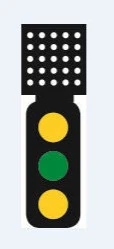 TTSK5T Signal Kit (Theatre Indicator) 3 Aspect Distant