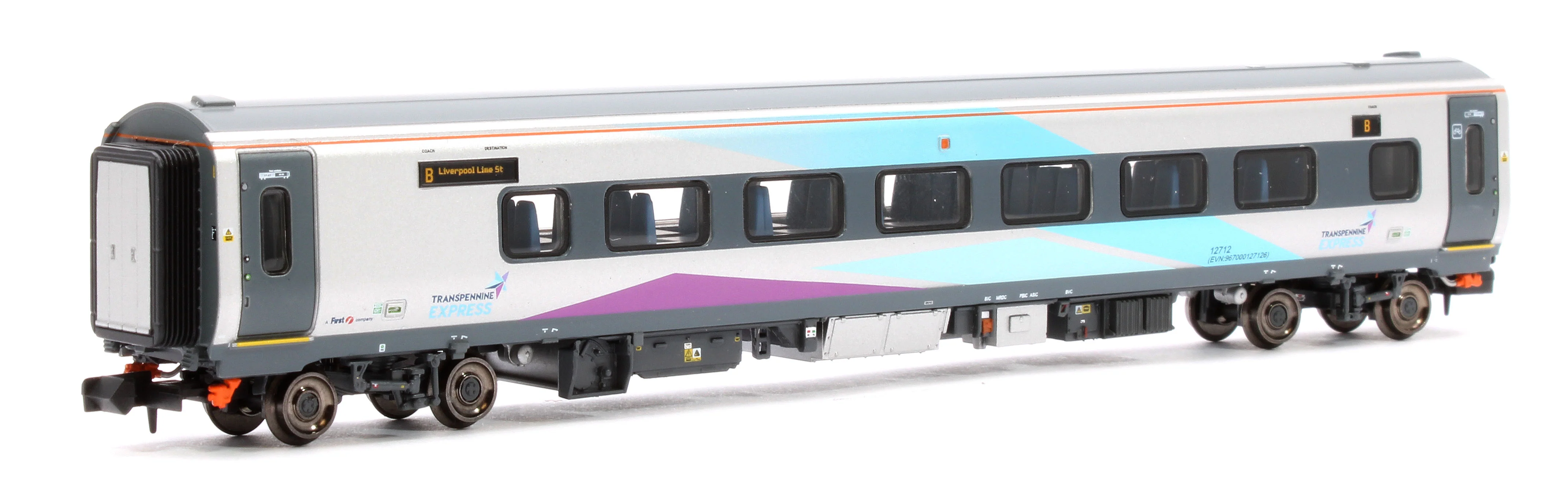 Trans Pennine Express 5 Car Set, number TP04 Scarborough – Liverpool Lime St - Image 7