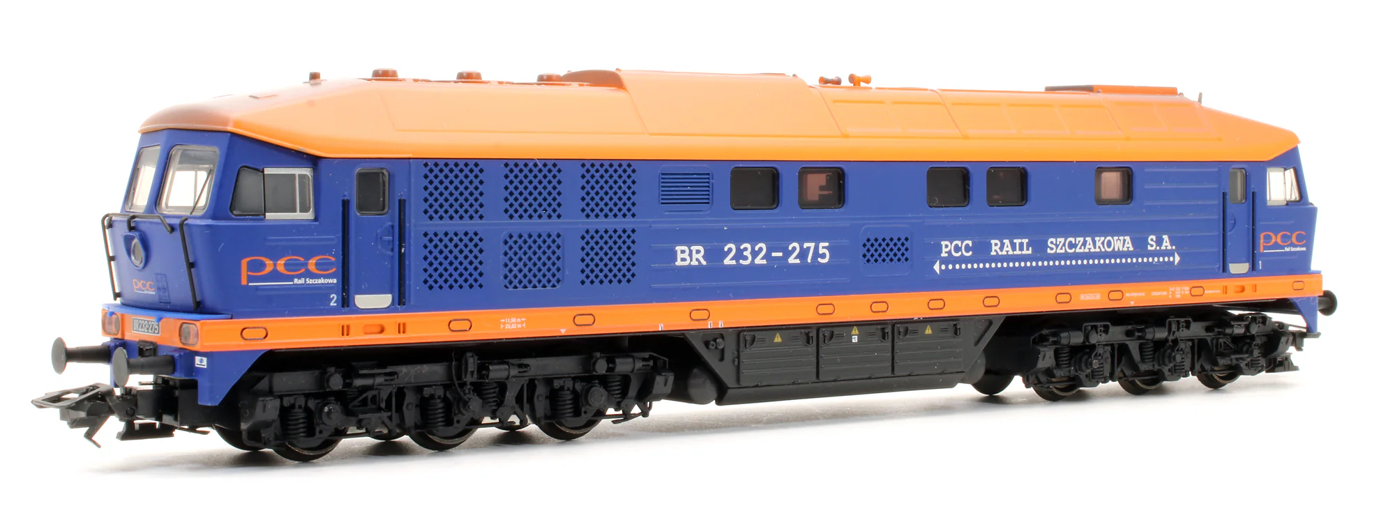 Pre-Owned BR 232-275 PCC Rail Diesel Locomotive (Weathered) - DCC Sound - Image 3