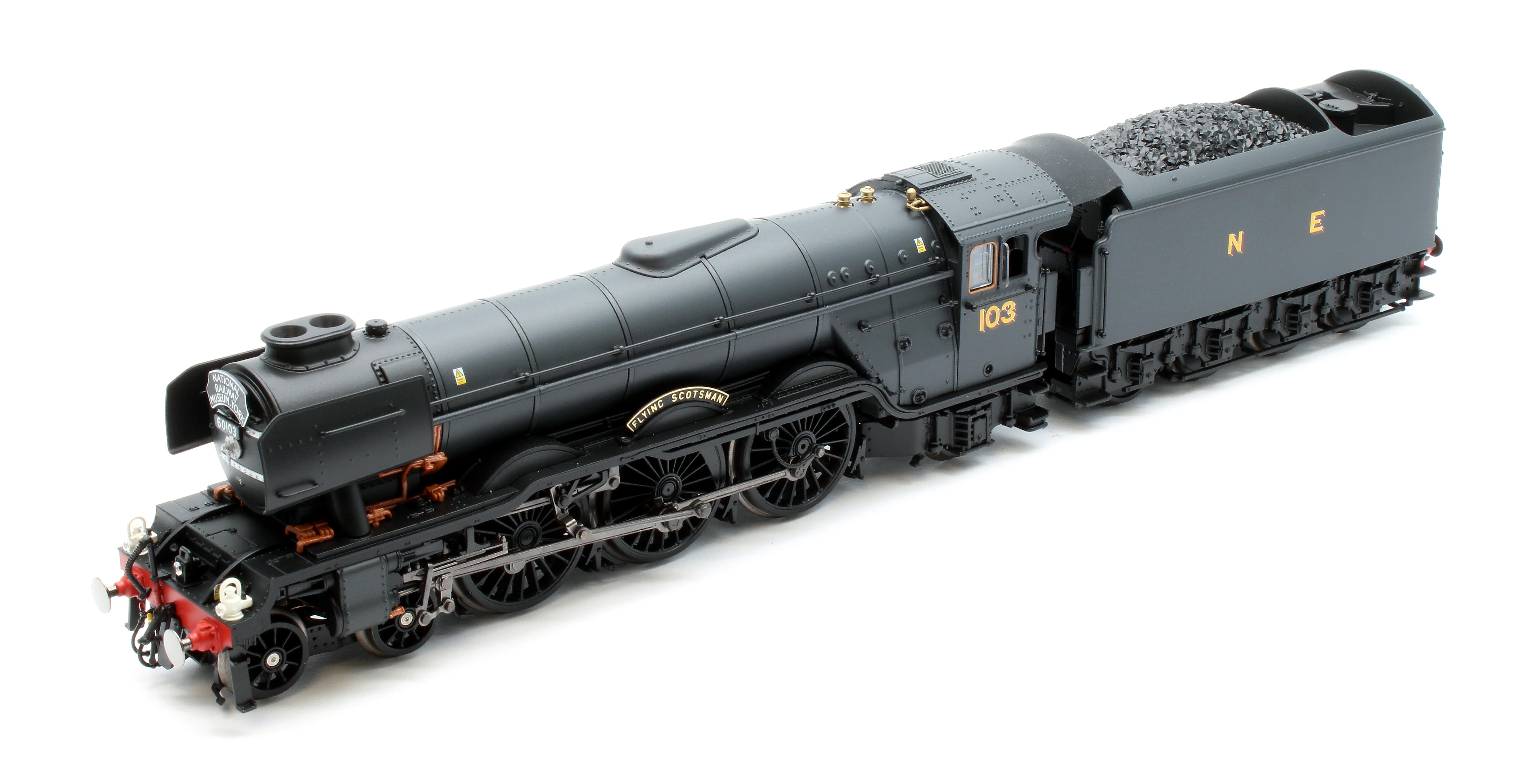 22885 Class A3 'Flying Scotsman' NE Wartime Black 60103 NRM Condition - DCC Sound & Smoke - Image 8
