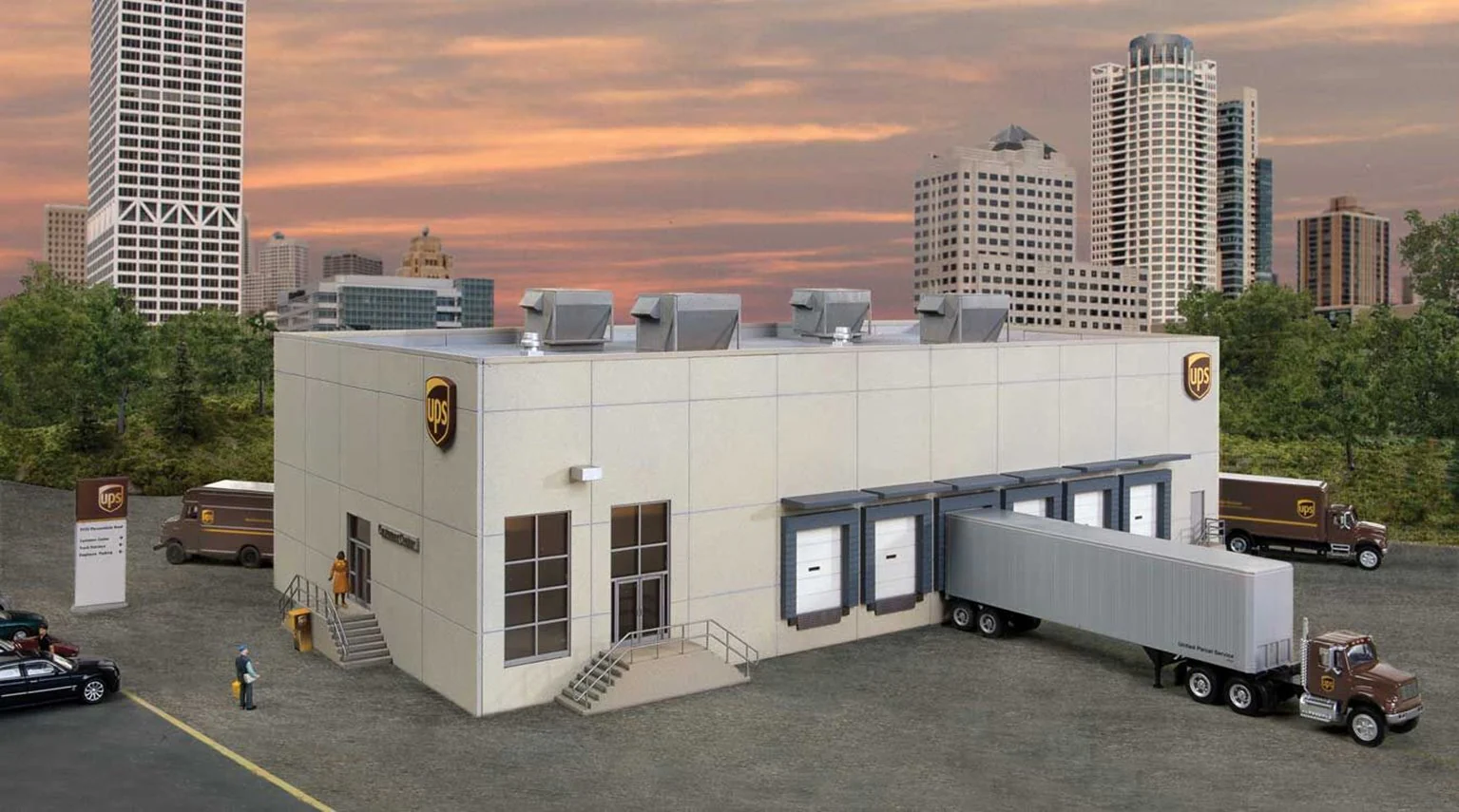 933-4110 UPS Hub With Customer Centre Kit