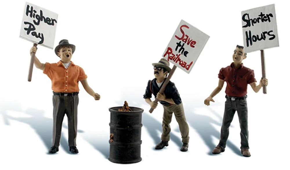 WA2557 G Striking Picketers