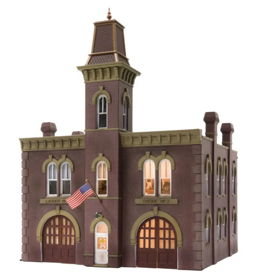 WBR5034 BR5034 Firehouse - HO Scale