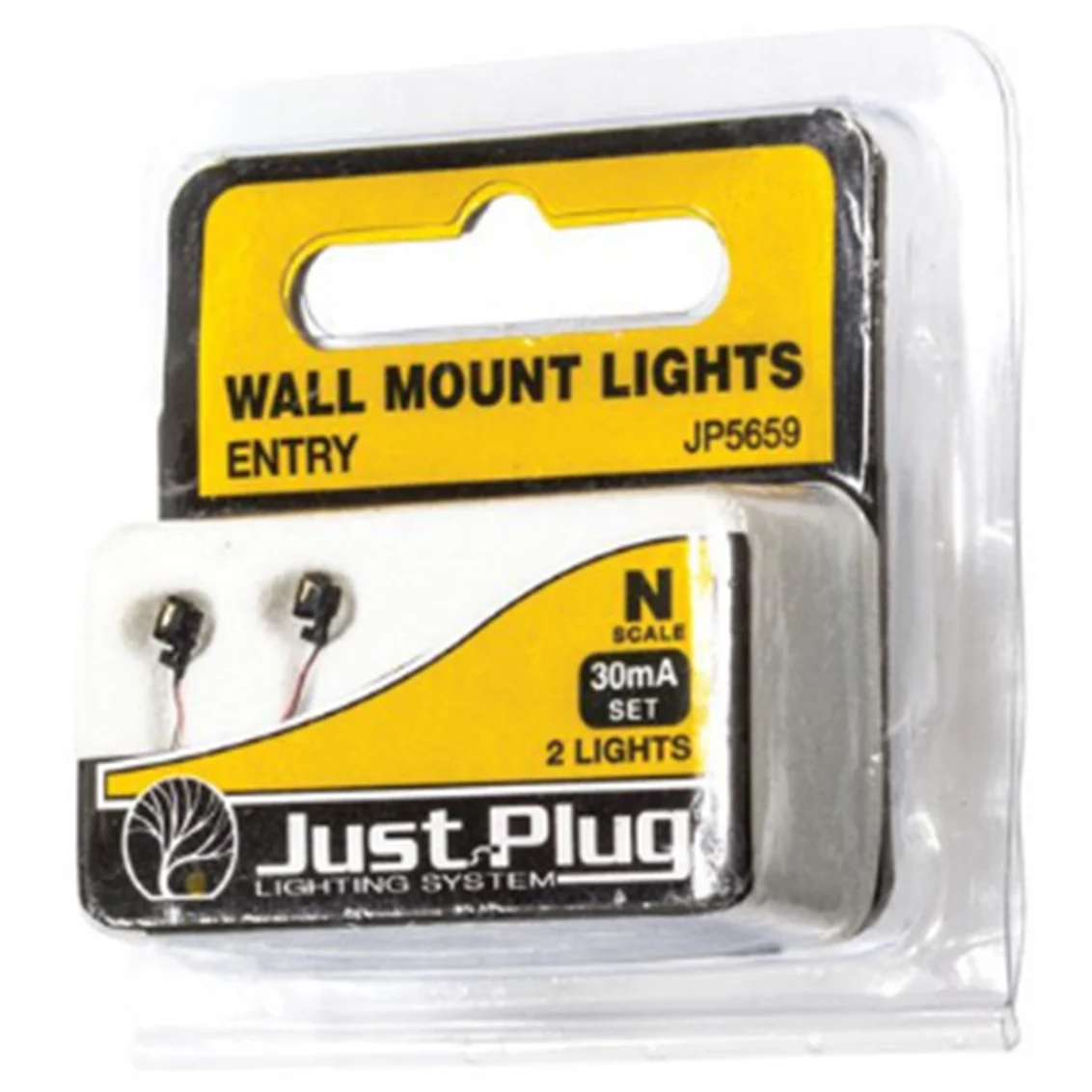 WJP5659 JP5659 Entry Wall Mount Lights - N Scale - Image 2