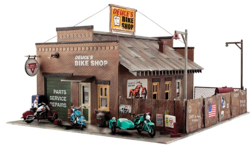 O Deuce's Bike Shop Model Kits