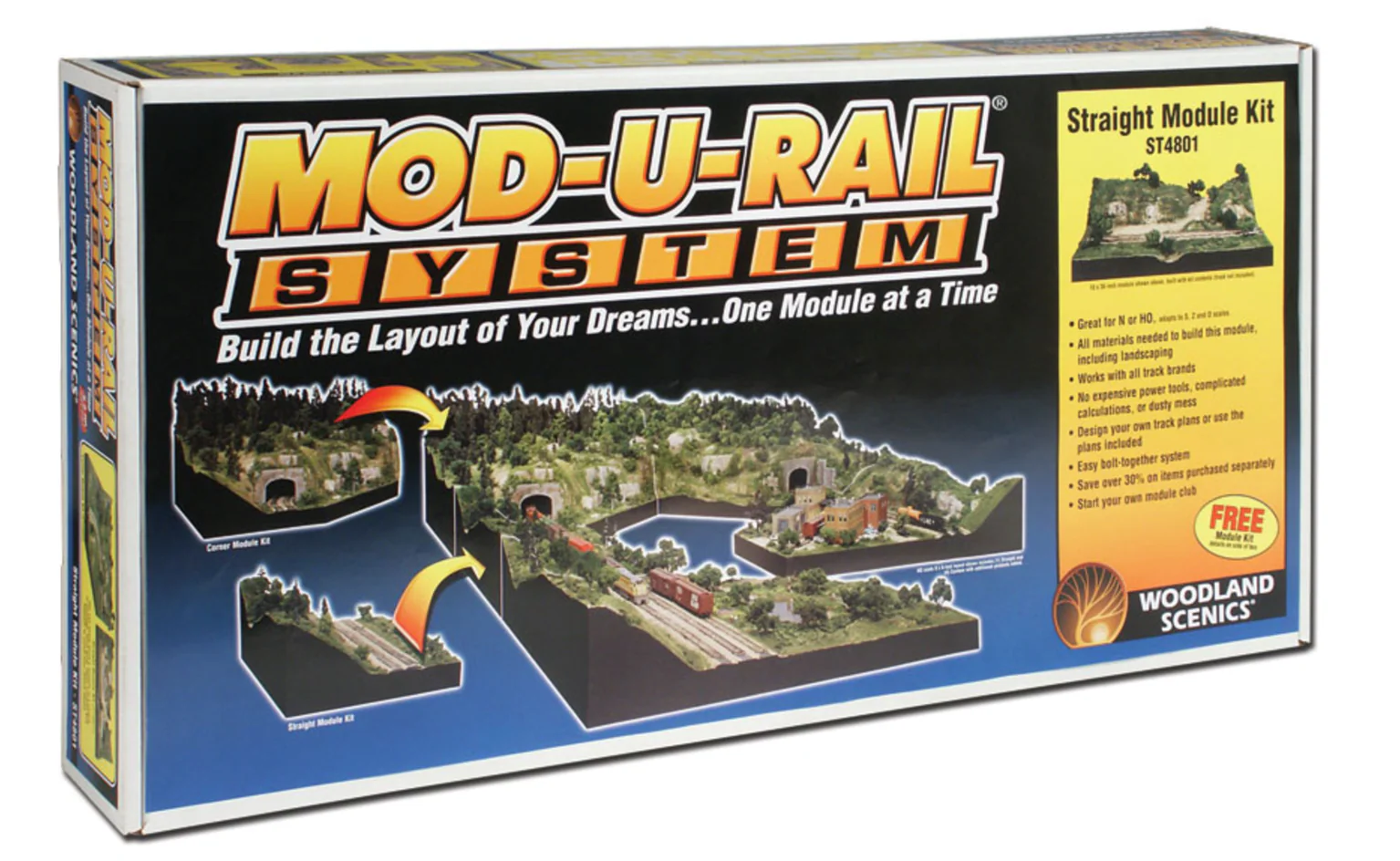 ST4801 Mod-U-Rail System Straight Module Stand - Image 2