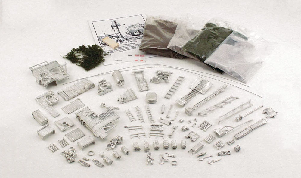 Caboose & Sand Facility Model Kits - Image 2