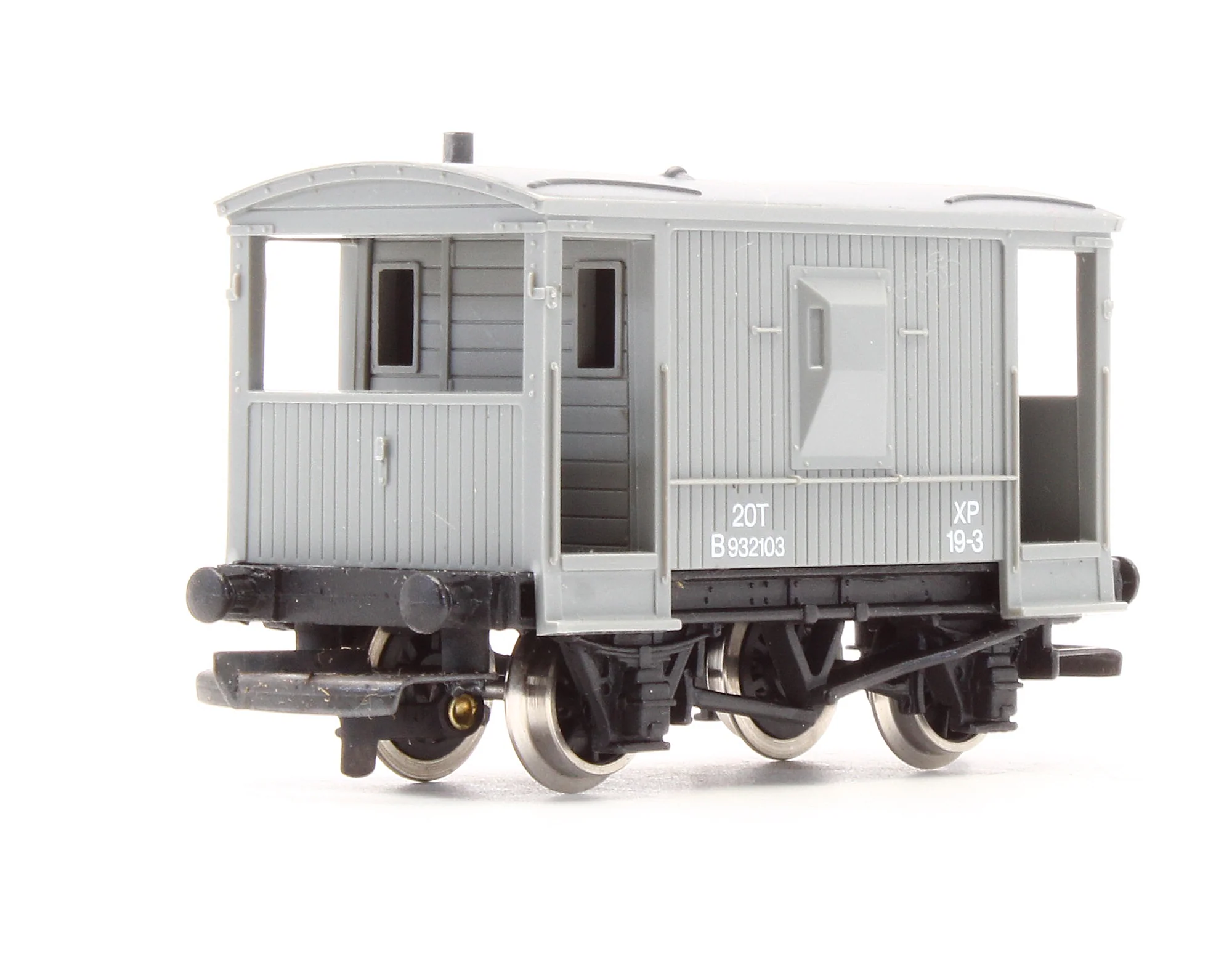 Pre-Owned W5099A Brake Van S.W.B. BR Grey 'B932103' - Image 2