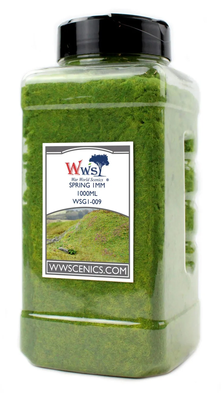 1mm Spring Static Grass - 1000g - Image 2